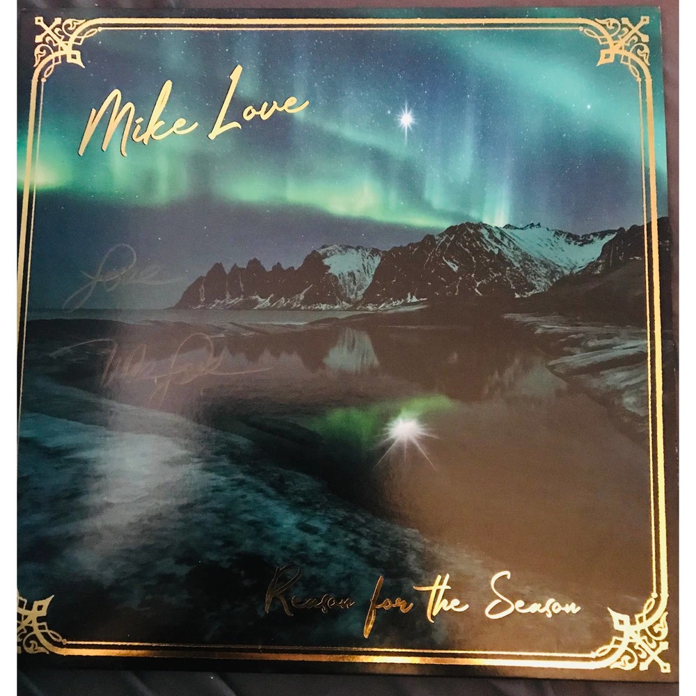 Mike Love Vinyl Record SIGNED! Reason for the Season Splatter Color BEACH BOYS